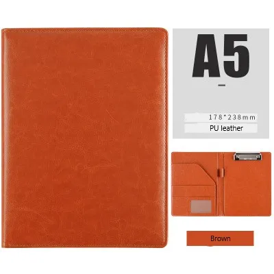 Business Portfolio Folder PU Leather Portfolio Folder Document Organizer Folder File