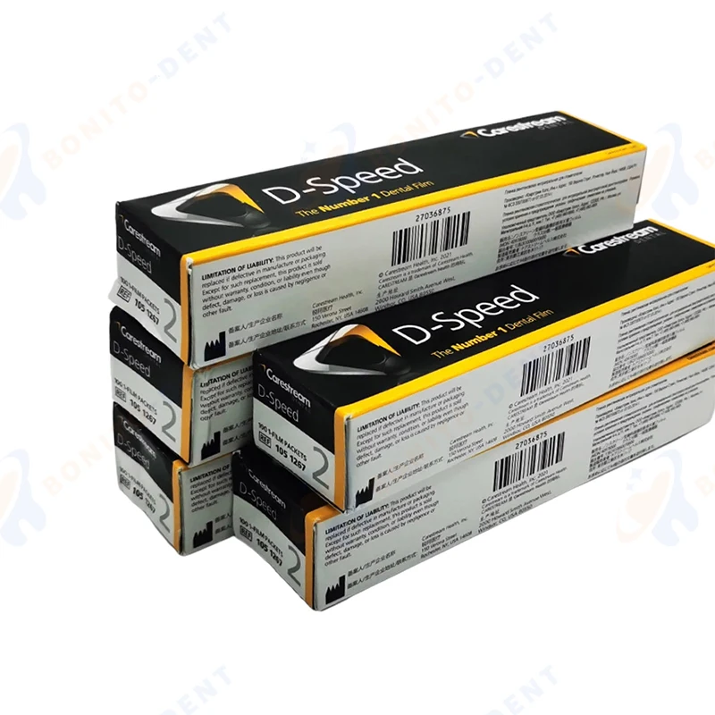 Dental Materials 100PCS/Box D-Speed Dental X Ray Film Kodak Good Quality Carestream Intraoral Film
