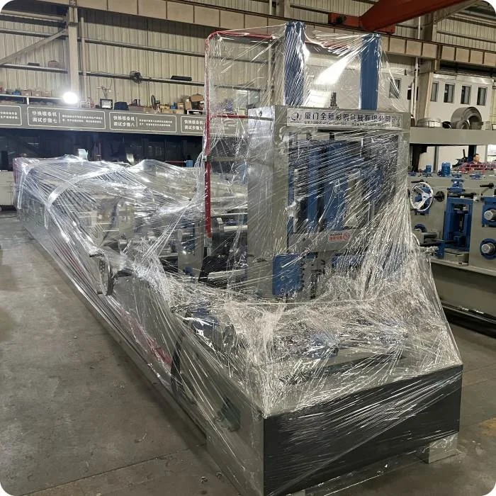 Galvanized Purlin 75/100/120/150/200/300 Auto C Shape Purlin Making Machinery