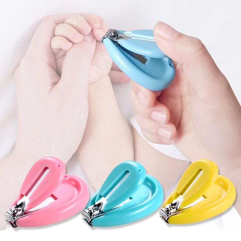 
Baby nail clippers New born safty manicure tool Stainless steel clippers 