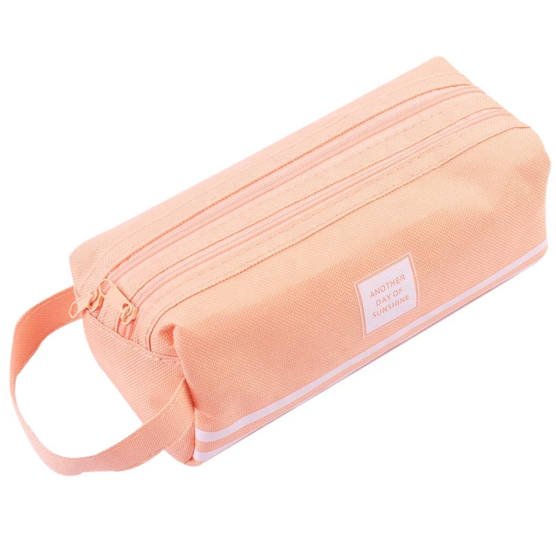 Small Pencil Case Student Pencil Pouch Coin Pouch Cosmetic Bag Office Stationery Organizer For Teen School