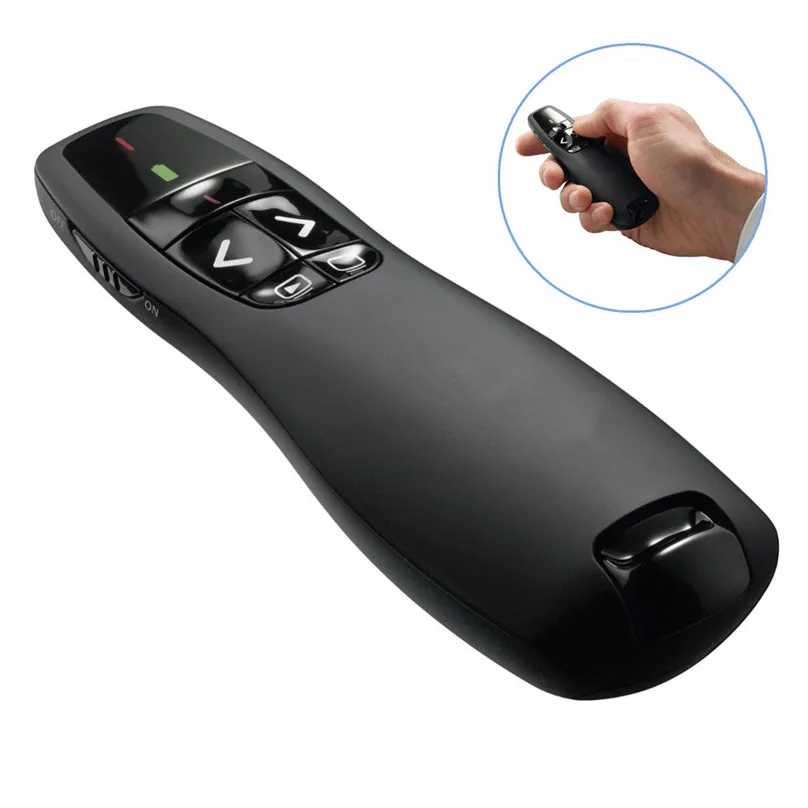  Беспроводная лазерная указка R400 2 4 ГГц USB для презентаций