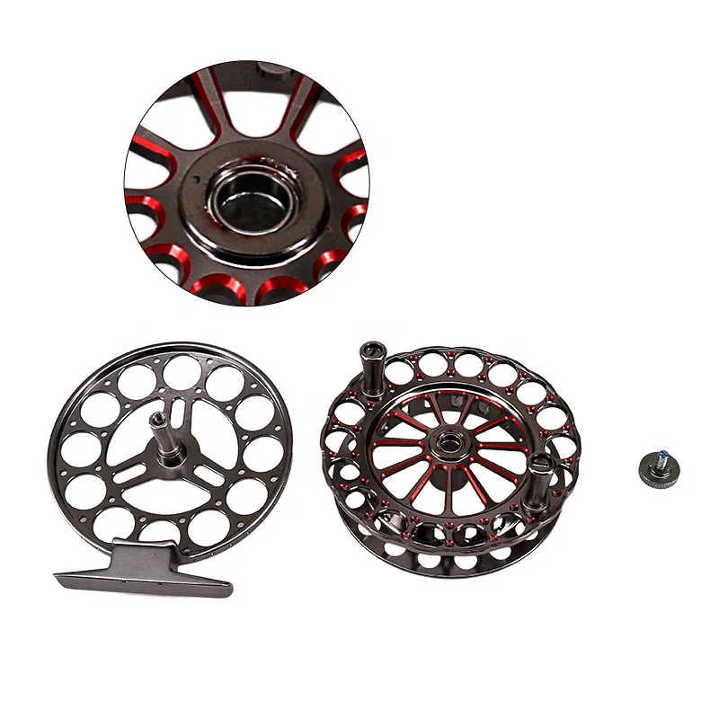 High Quality CNC Machine Aluminium Fishing Tackle Ice Fishing Reel Fly Fishing Reel