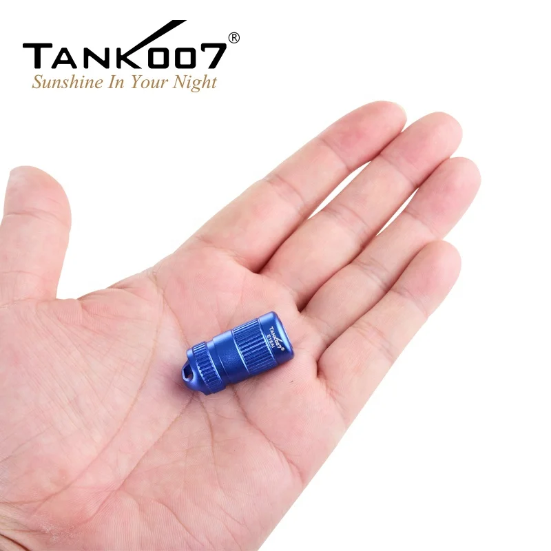  Tank007 E15 Ai 2019 новейшее поступление Рождественский подарок водонепроницаемый мини брелок свет