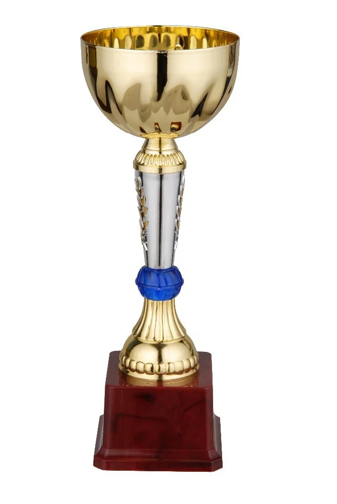 Souvenir items gold metal trophy for promotion