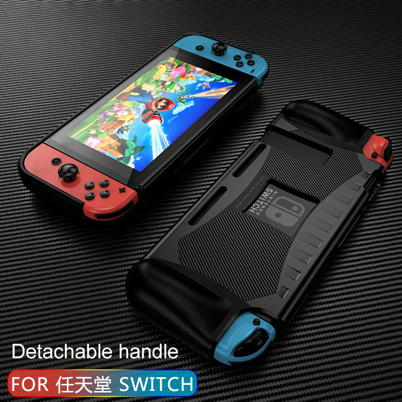Video Game Console Protection Soft Silicone Case for Switch Custom TPU Simple Drop-resistant Protective Case
