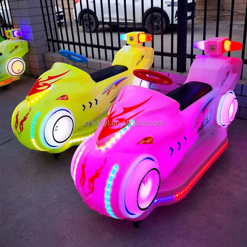 Outdoor Children play equipment electric bumper cars new patrol motorcycle square stalls do business toys
