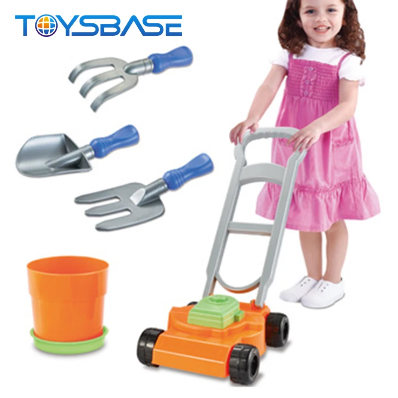 Kids mower toy machine