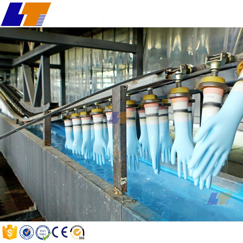 Lontou Machine Household Latex Glove Production Line Machinery Manufacturing/ Glove Making Machine Fully Automatic