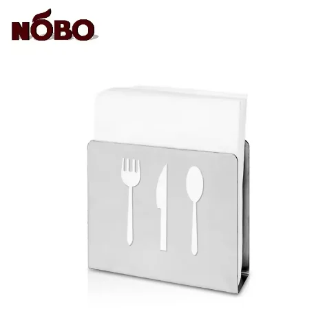Customized Metal Napkin Holder Silverware and Towel Paper Tissue Clip Factory Price Home Ideas Napkin Stand