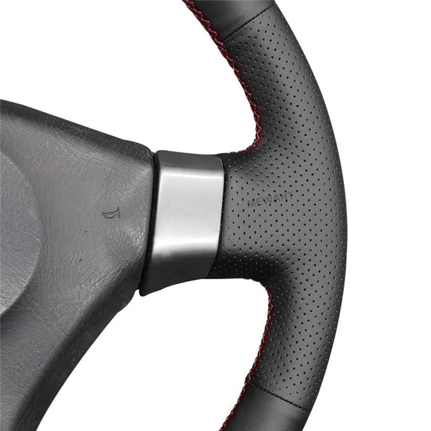 Car Accessory Custom Hand Sewing Steering Wheel Cover For Nissan 200SX S15 / Silvia / Skyline R34 GTR GT-R 1998-2002