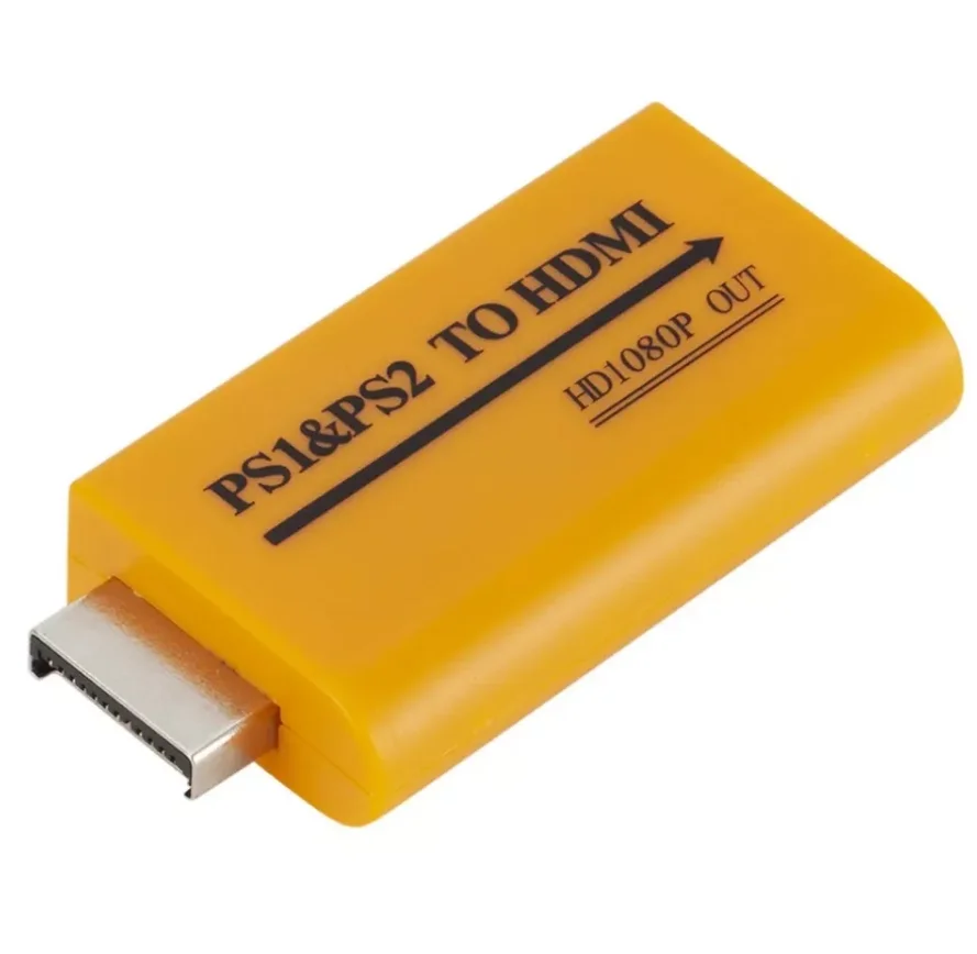 Преобразователь PS1/PS2 для HDMI-адаптера 1080p для проектора монитора Plug and Play