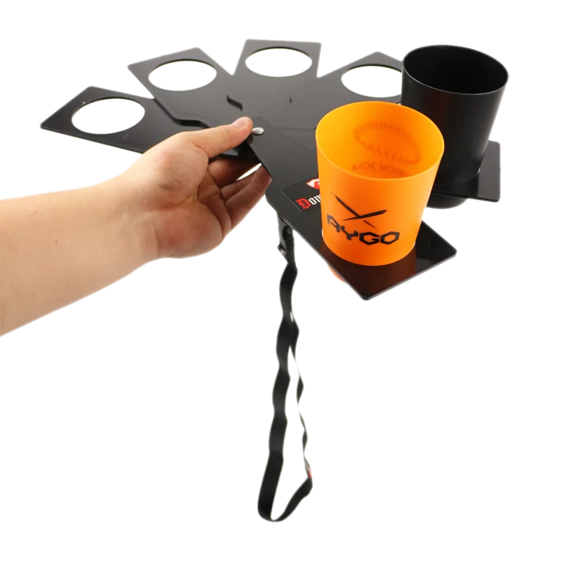 Plastic beer racks foldable beer cup holder