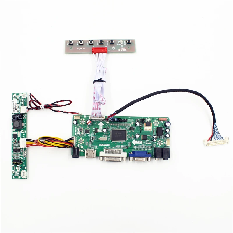  Lcd-плата контроллера lvds аудио выход поддержка разрешения 1920x1080 6/8 бит FHD жк-30 панели при помощи поршневого