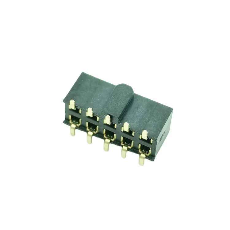 Electronic Connector 2.0*4.3 Dual Row 8 pin 10 pin 12 pin SMT Type Motherboard Header With Polarizing Key