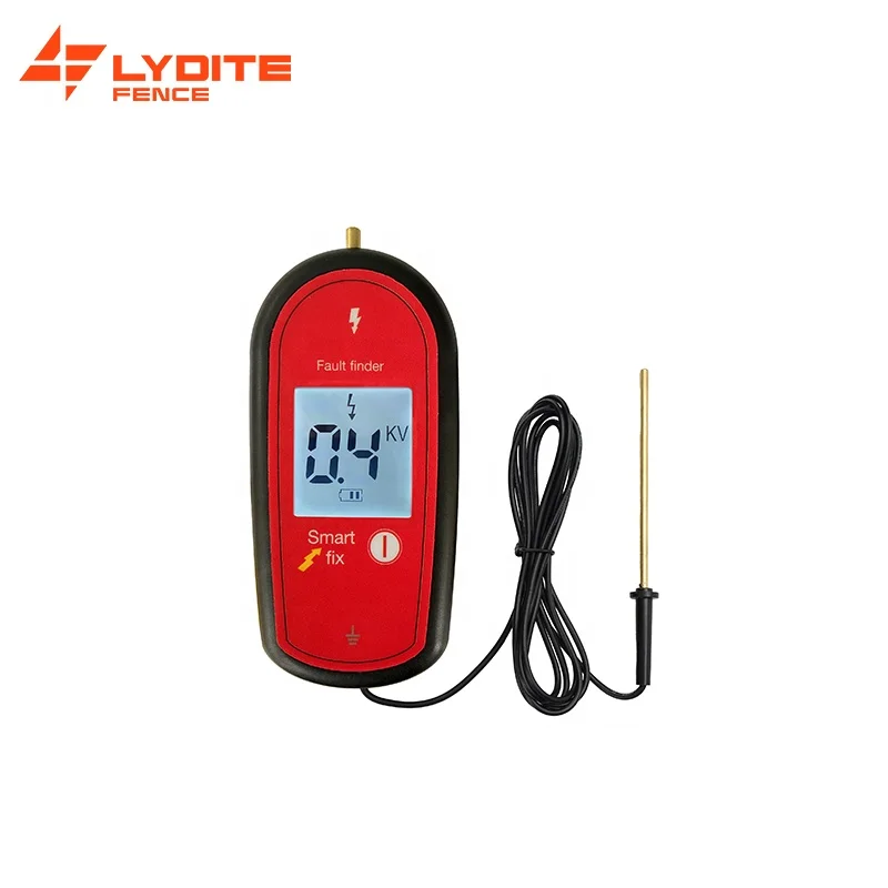 15kv with back light Lcd Display Farm Fence Digital Voltmeter Electric Fence Tester MLD-004A4