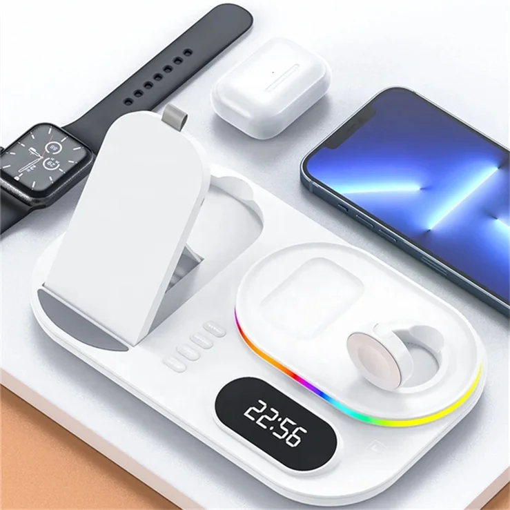 hot selling oem15w 10w fast qi wireless charger wireless charger stand 3 in 1 portable wireless charger For Iphone