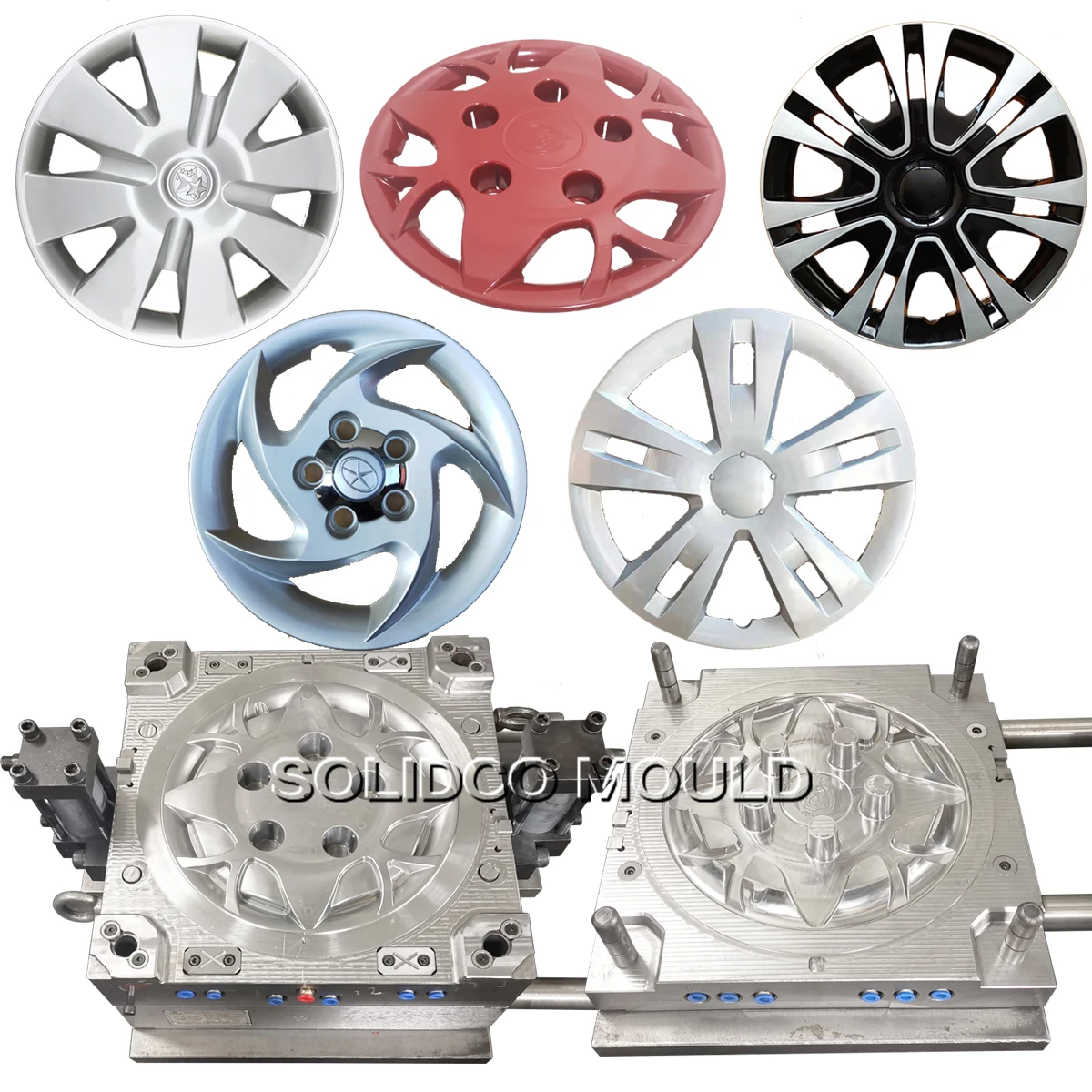 Plastic Injection Car Wheel Cover Mould