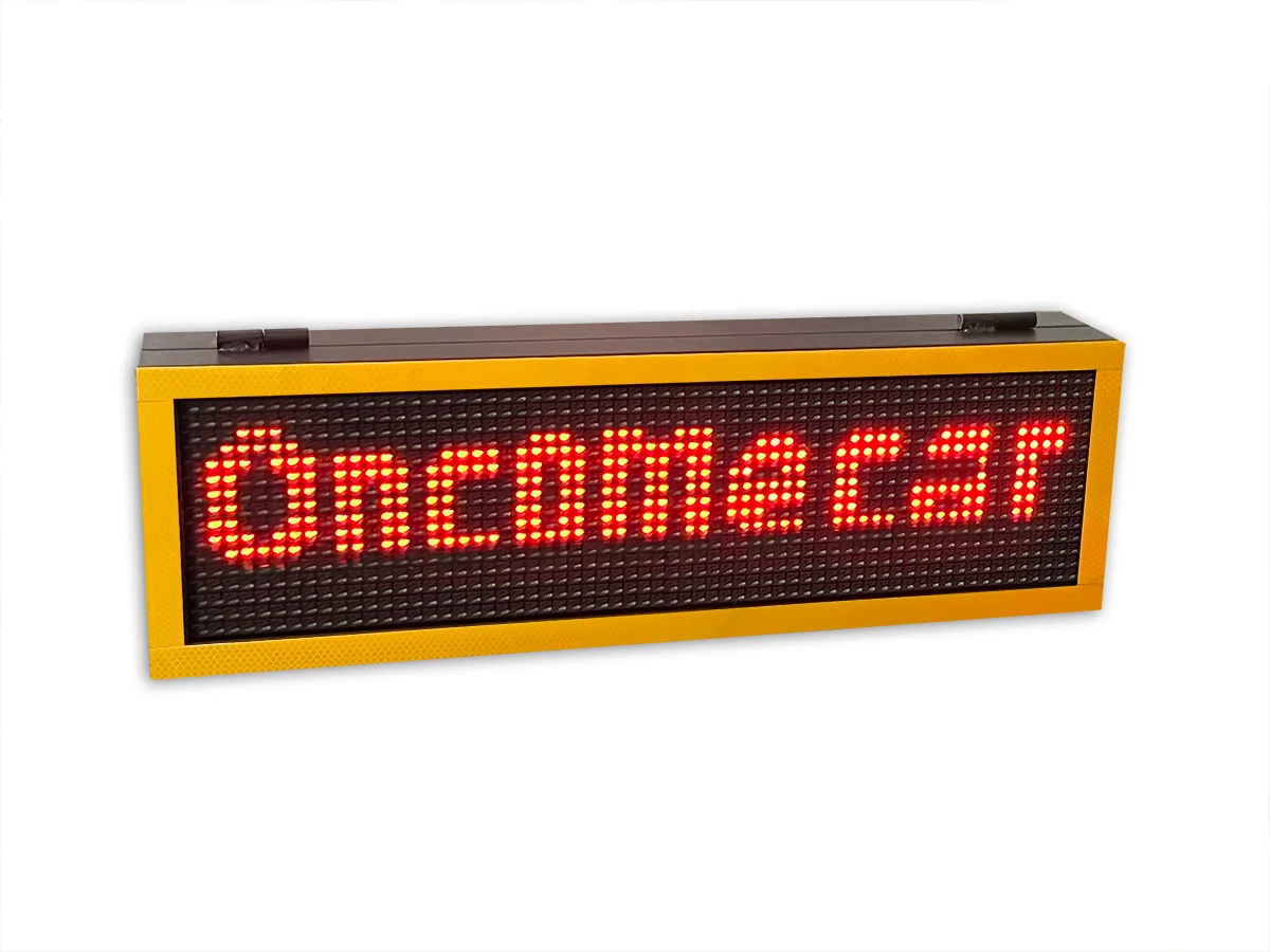 Custom 1 Line Display  LPR Traffic Radar Detector Speed Limit Sign