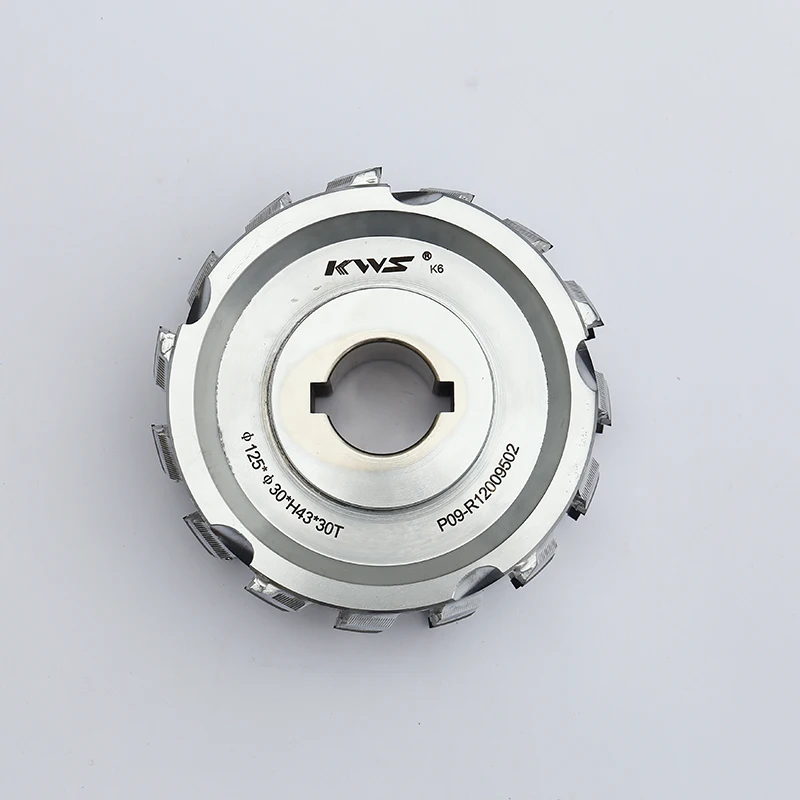 KWS алмазный наконечник 125*30 * H65 18T предварительно фрезерный станок для кромкооблицовки деревообрабатывающий Фрезер