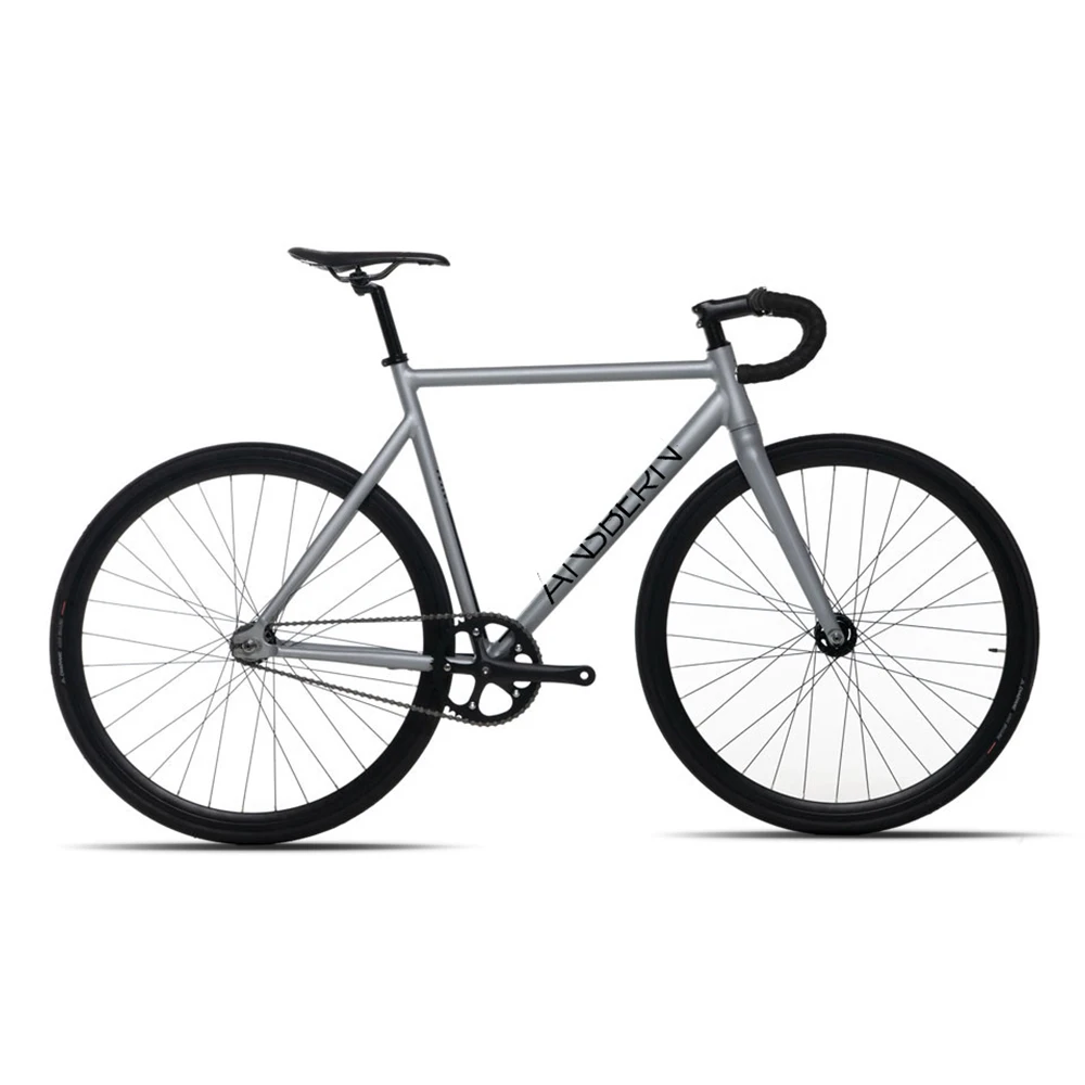 Ansbern 700C 6061 Aluminum Alloy Bicicleta Fixie  Track Single Speed Fixie With Titanium Single Speed Bicycle Frame