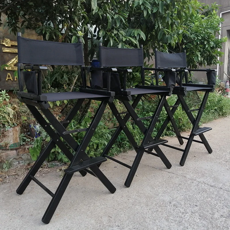 Manufacturer custom popular wooden folding foldable portable professional make-up artist director chair