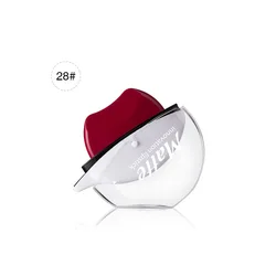 Private Label Makeup Waterproof Long Lasting Sexy Red Lip Gloss Moisturizing Non-Stick Cup Lip Tint Velvet Matte Lipstick