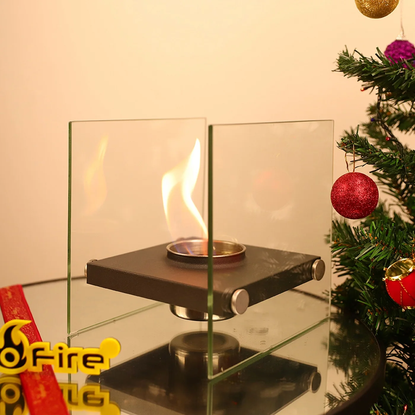 High Quality TT-55 table gel fire flame ventless portable bio ethanol tabletop fireplace