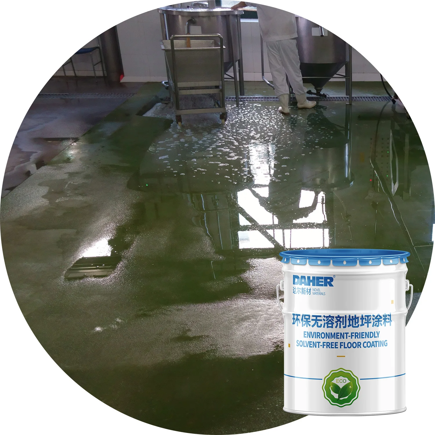 Exporter hot sale industrial Water Based epoxy floor paint floor epoxy paints