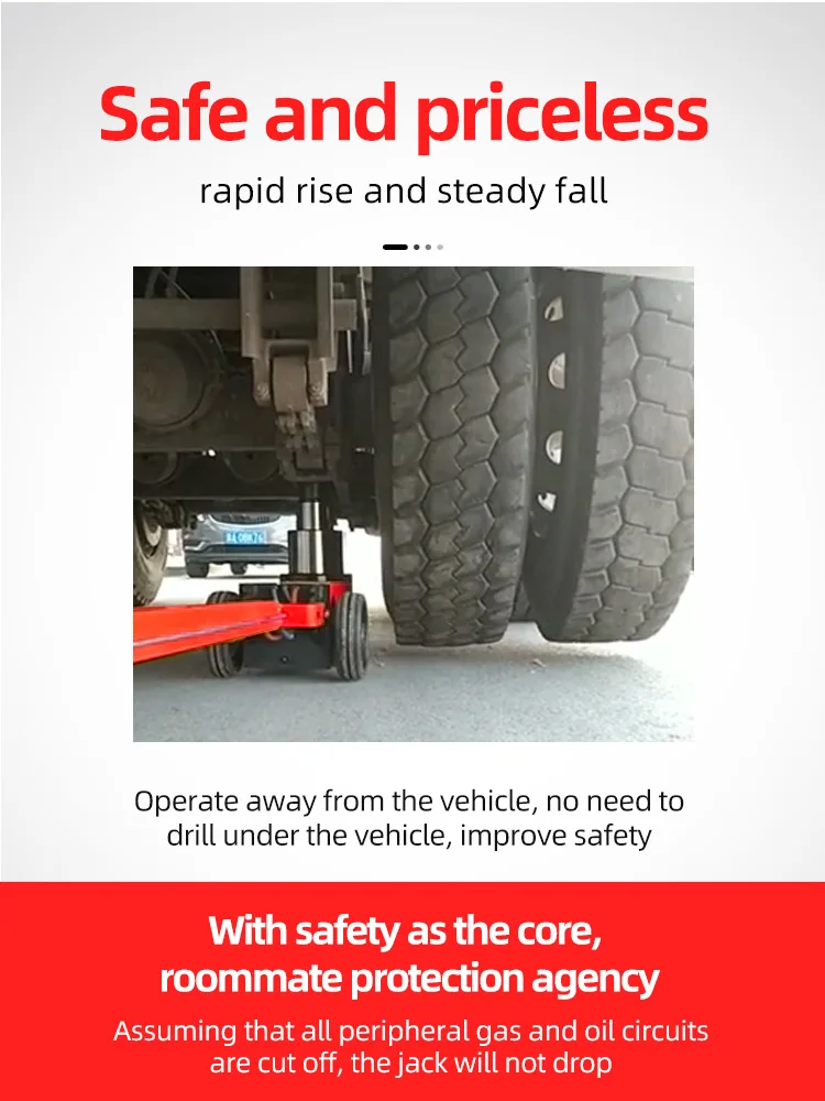 New Folding Handle Cheap Heavy Duty 80 Ton Pneumatic lifting Jack 50 Ton Air Chromed Hydraulic Floor Jack For Truc