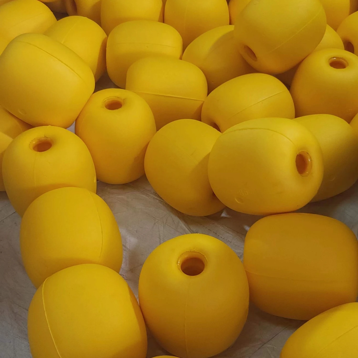 Sea Commercial Gill Net Yellow Foam EVA Fishing Float