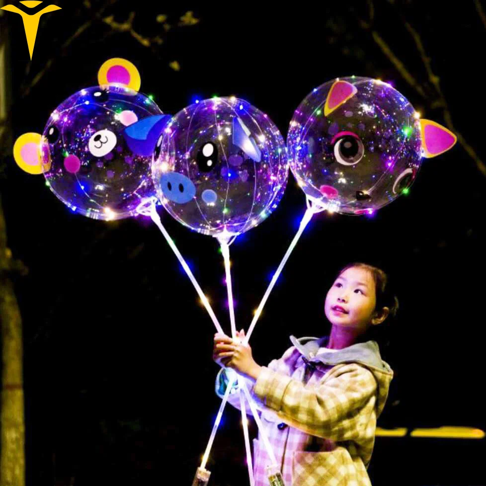 Display  Bobo Balloon Wholesale Led Light Up Balloons