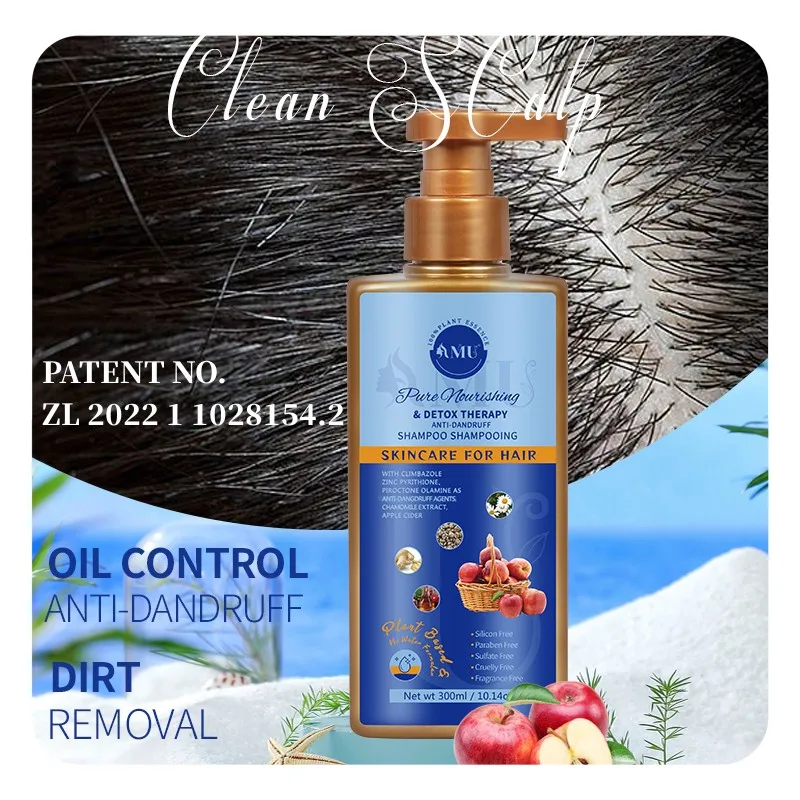OEM/ODM shampoo and conditioner treat for tinea capitis scalp psoriasis malassezia folliculitis treatment for all types of hair