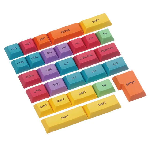 Пластиковый Xda холст пользовательский Keycap Set Round 2 для оптовых