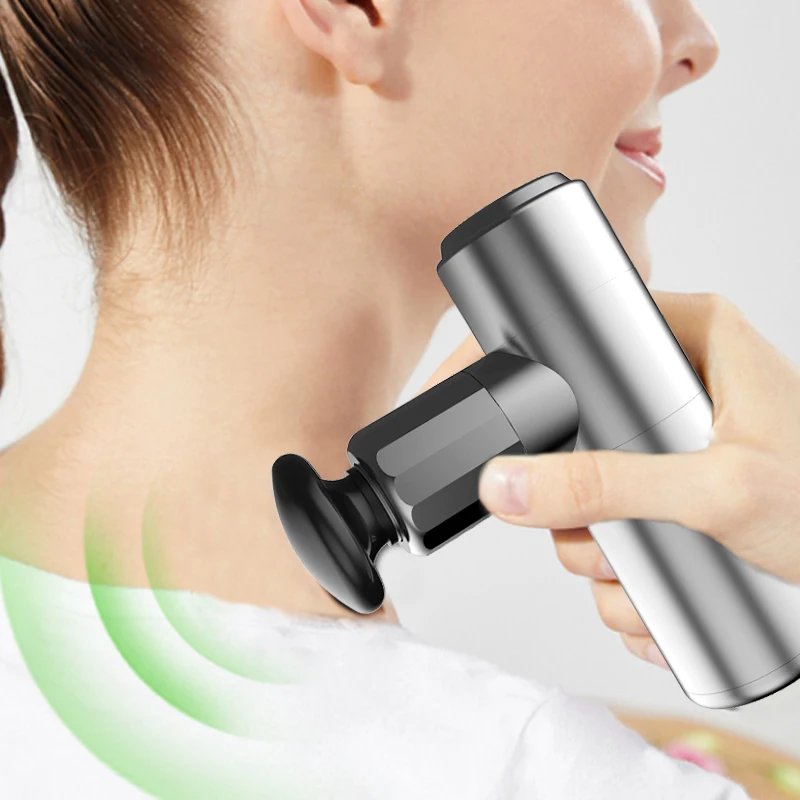 
Массажер для тела из алюминиевого сплава, массажер для глубоких тканей, ударный Массажер для мышц 