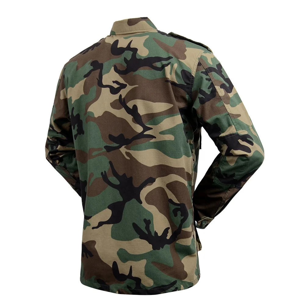 High Quality BDU Uniform Green Security Guard Uniform Camouflage BDU Uniform