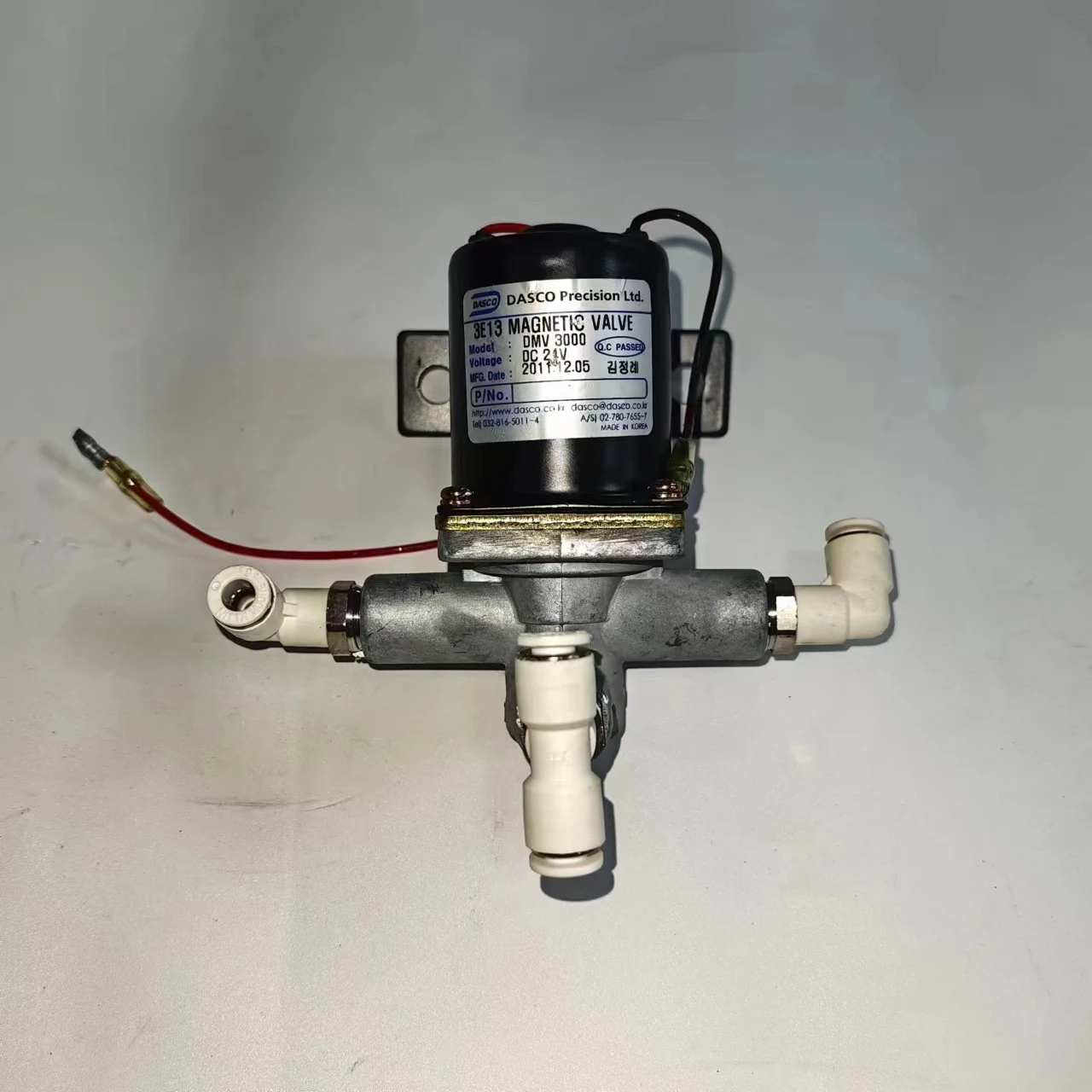 Daewoo Bus Parts Engine Parts 96727046 3E13 DMV 3000 Magnetic Valve 24V Door Pump Magnetic Valve