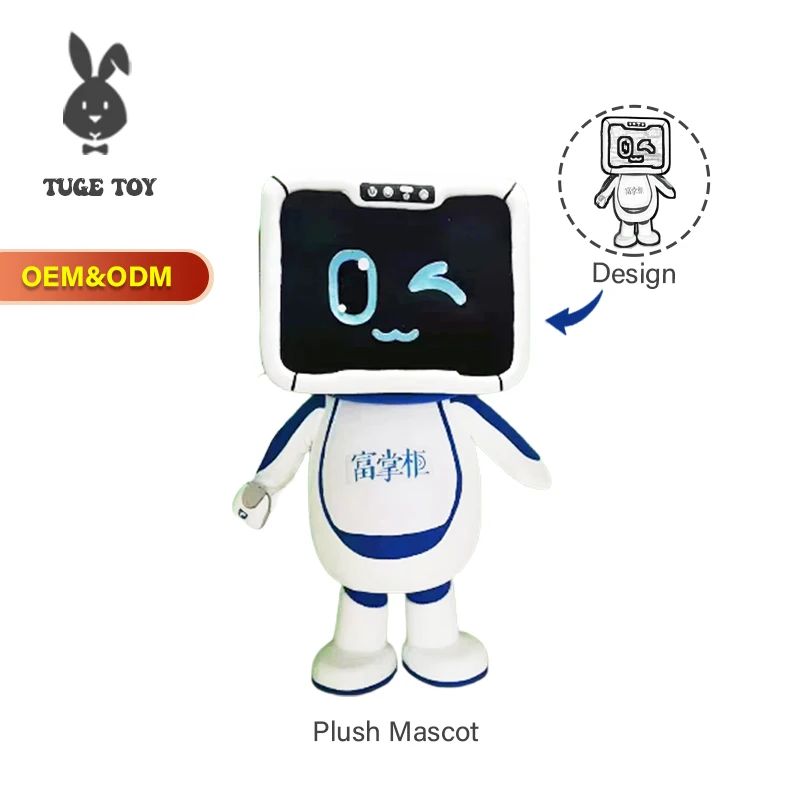TUGE-OEM Design Plush Cartoon Animal Mascot Costume Christmas/Easter/Halloween/Mardi Gras / Carnival Mascot Costume