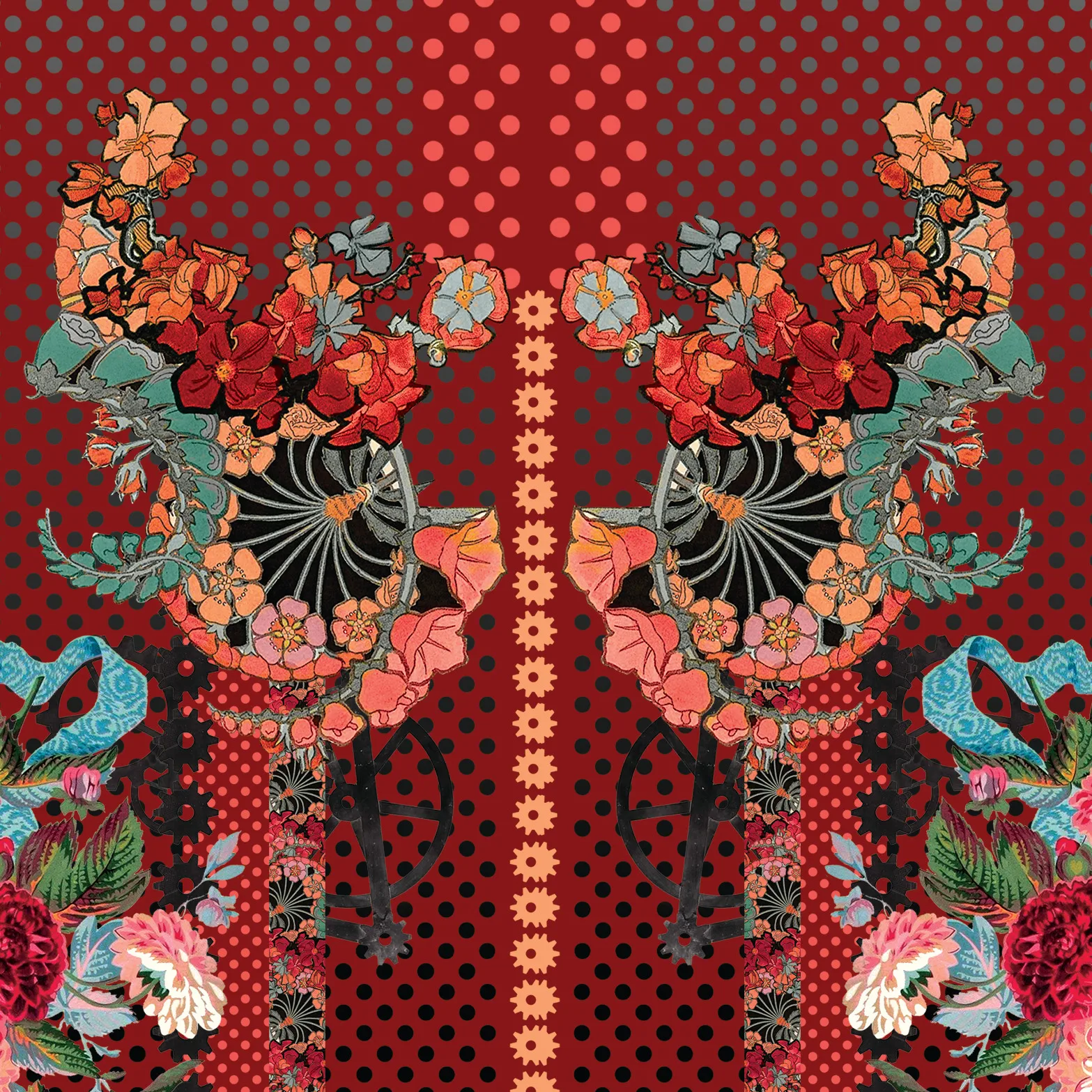 Nylon 3D Printing Seamless Tights for Ladies--PATTERN1