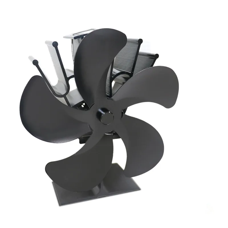 2021 new 5blades wood fireplace stove fan   hot sells on ebay amazon wish