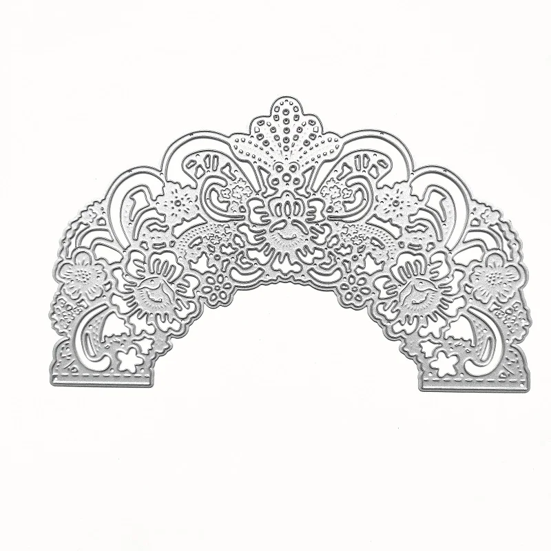 2021 New Lace Flower Cutting Dies Stencils For DIY Scrapbooking  Paper Cards Photo Album Decorative Wedding Dies