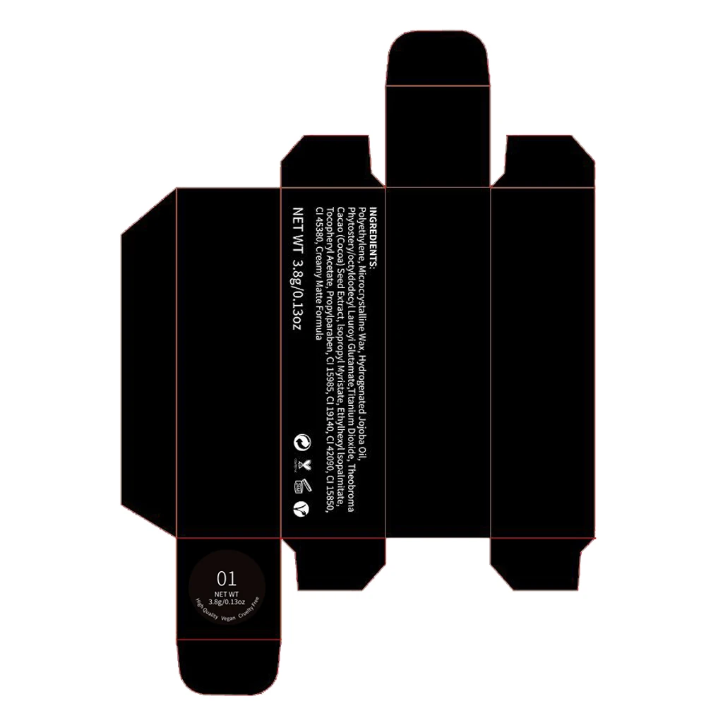 Private Label Lipsticks Custom Makeup Lip Vegan No Stick Red Cruelty Free Nude Matte Lipstick