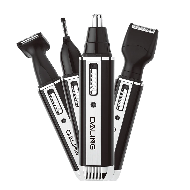 
The 4 in 1 multi-functional nose hair trimmer can be used for shaving nose hair, ear hair, eyebrow hair and miscellaneous hair 