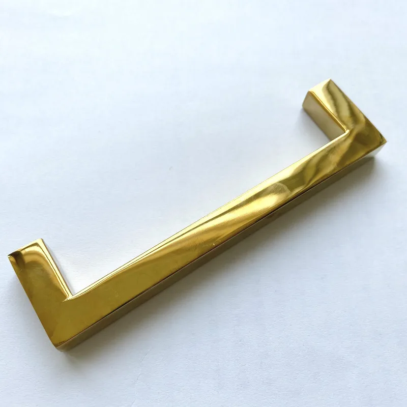 Mirror Golden Stainless Steel Interior Shower Kitchen Glass Door Handle