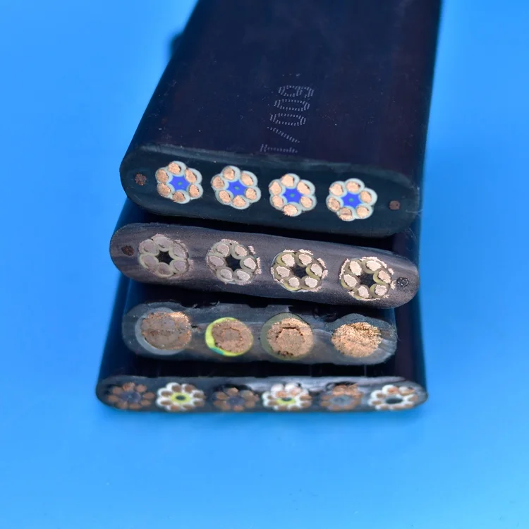 Rubber NGFLGOEU cable overhead crane cable travelling festoon cable