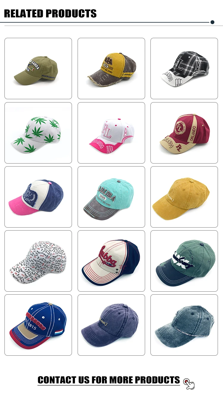 Unisex Adjustable 6 Panel Baseball Cap Dad Hats Custom 100% Cotton Baseball Cap Stylish Customizable 6 Panel Baseball Cap