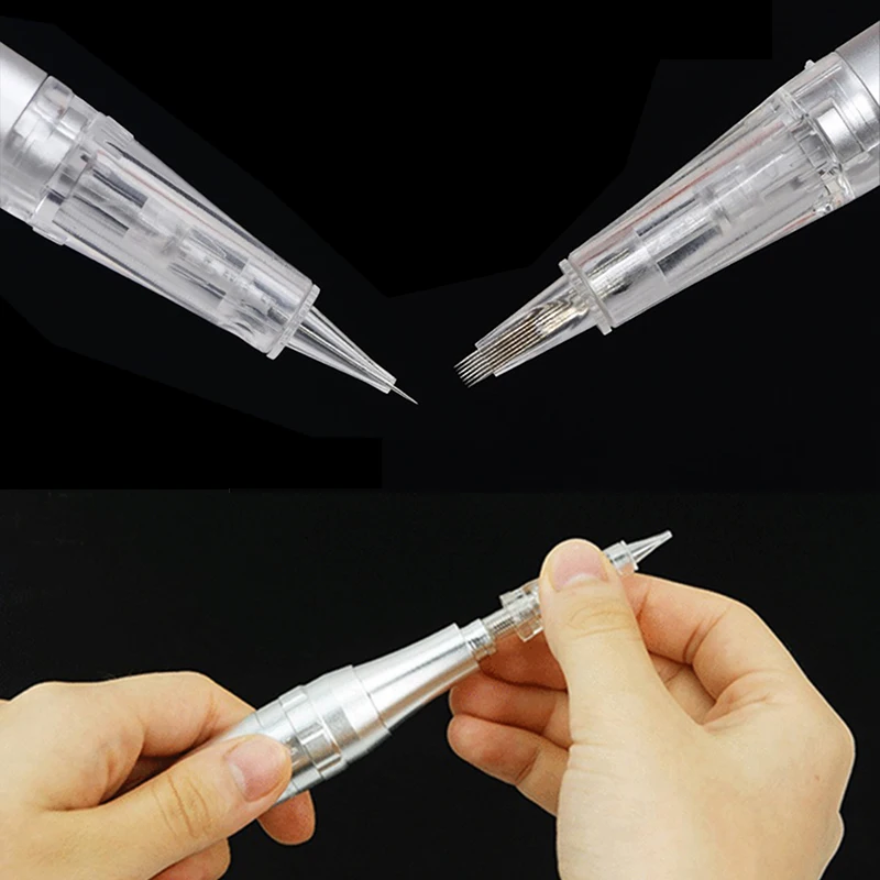 Wholesale Custom High Quality Disposable Eyebrow Lip Makeup Microneedling Professional Tattoo Cartridge Needle