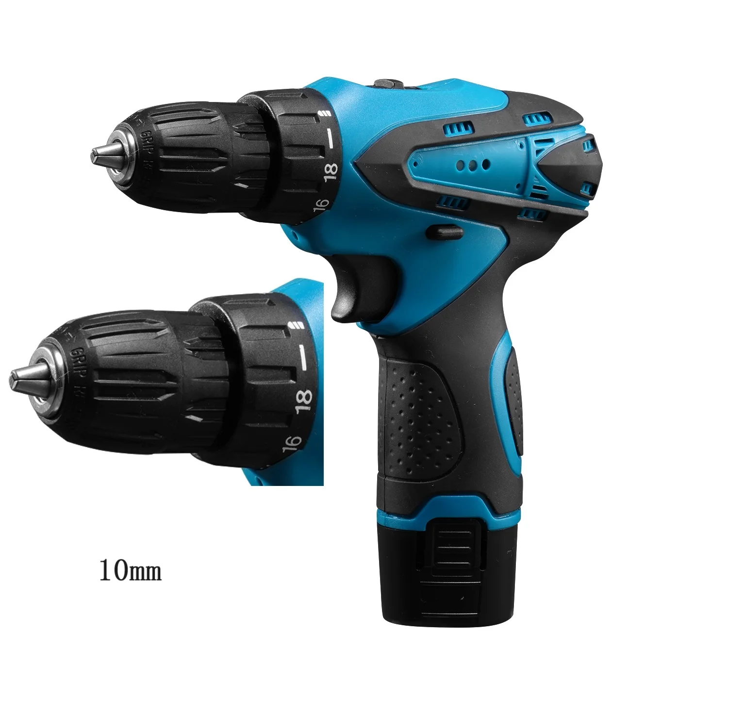 Cordless electric drill power tools with battery and charger sets wireless screwdriver