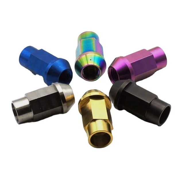 Titanium lug nut