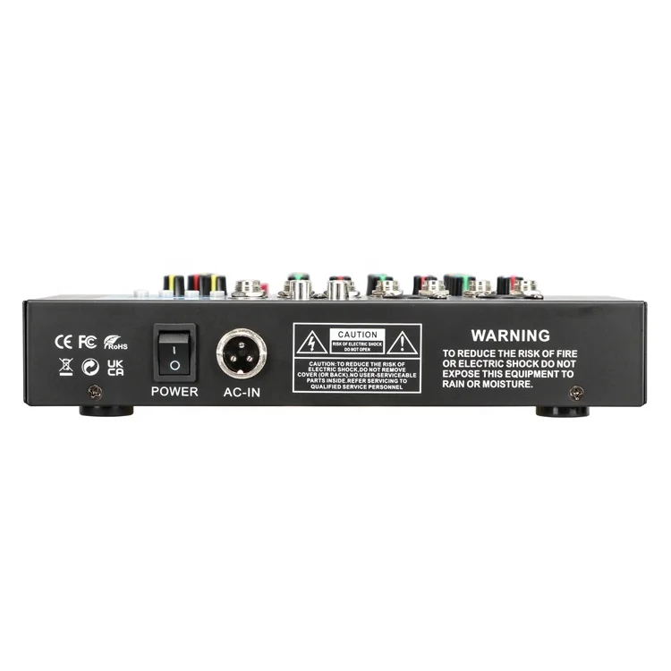 F4 Cheap Mixer Console 4 Channel Small Mixer Audio